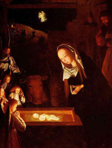 Nativity scene by Jans tot Sint Geertgen (1490) 