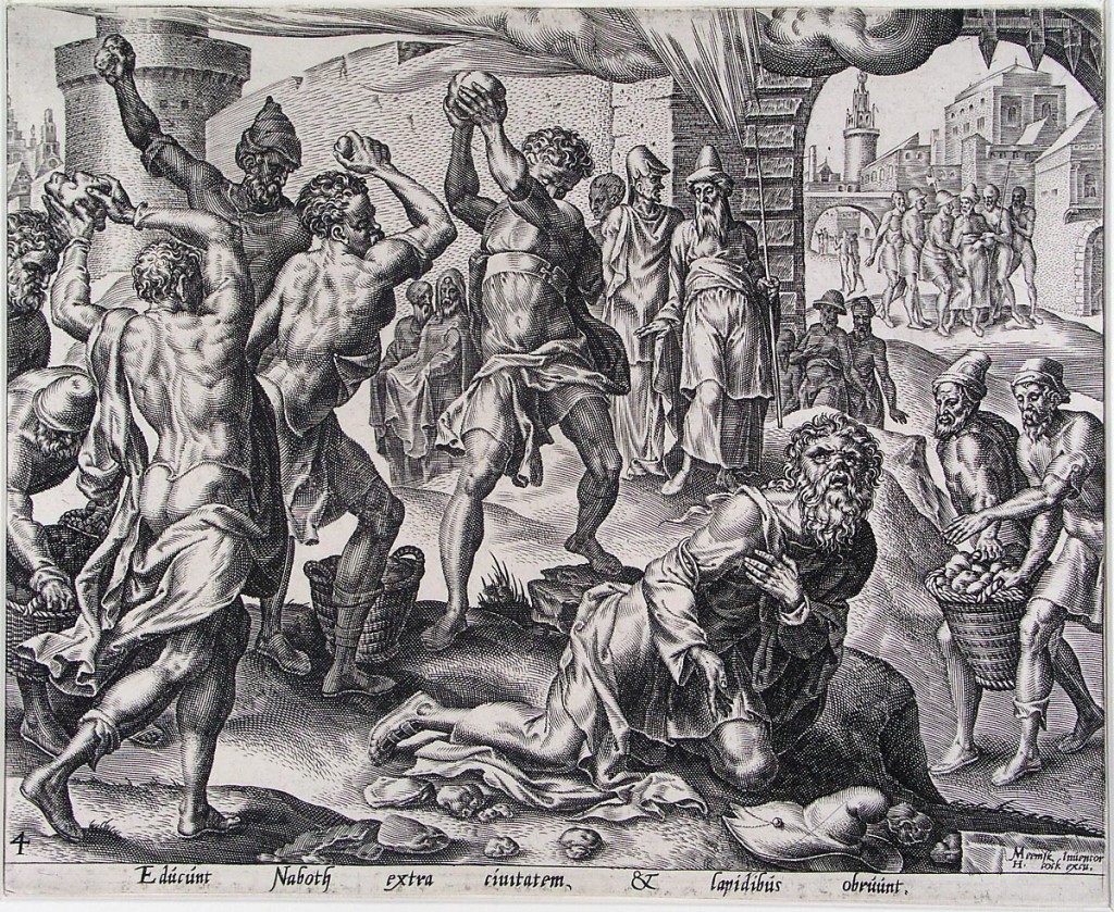 The Stoning of Naboth (Dirck Coornhert)